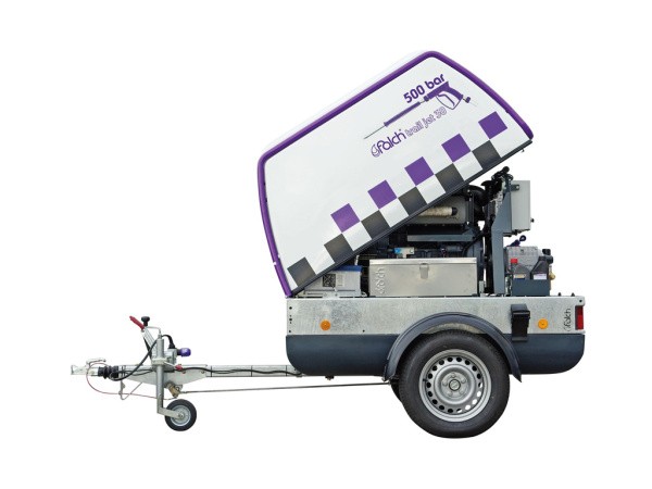 Установка СВД 500 бар FALCH, прицеп