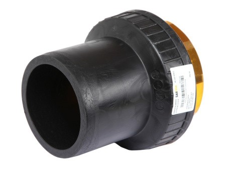 Переход ПЭ/ЛАТУНЬ PN16 SDR11 PE100 D75X2.1/2" внутренняя резьба Переход ПЭ/ЛАТУНЬ PN16 SDR11 PE100 D75X2.1/2" внутренняя резьба
